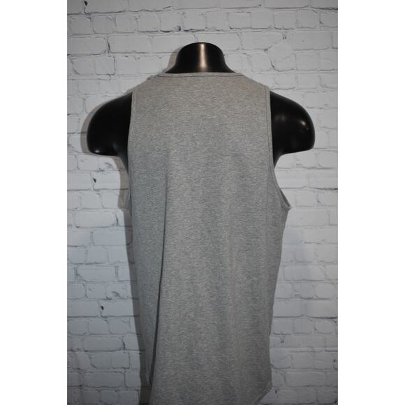 BYLT Shirt Tanktop Mens Size XL Premium Basics Drop Cut Lux Gray Cotton Blend - Picture 5 of 9